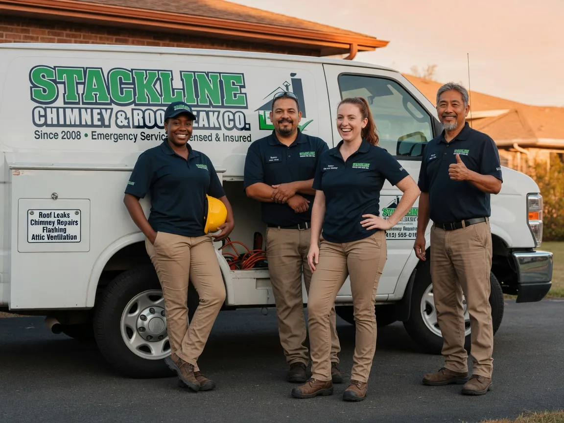 Chimney flashing repair company in Churchton, MD